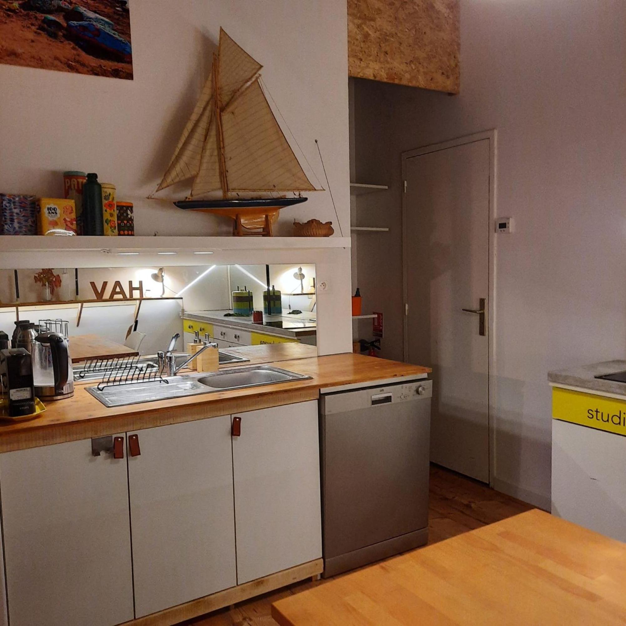 Cosy 4P Loft & Coworking Space 5M Walk To Ski Lift Apartment Briancon  Luaran gambar